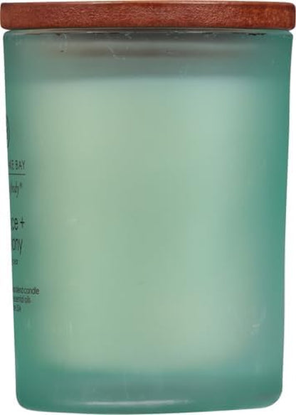 Chesapeake Bay Balance + Harmony Scented Candle Water Lily Pear Fragrance 50 Hours Burn Time Warm & Decorative Soy Wax Blend