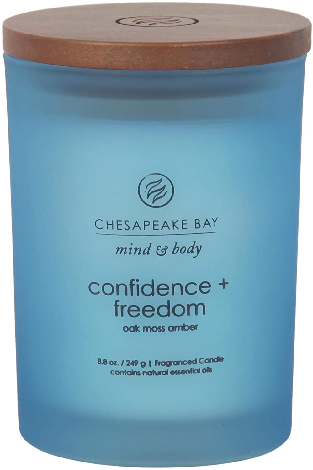 Chesapeake Bay Balance + Harmony Scented Candle Water Lily Pear Fragrance 50 Hours Burn Time Warm & Decorative Soy Wax Blend